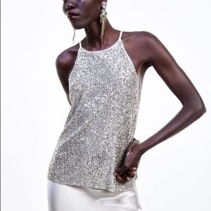 Sequin Tank